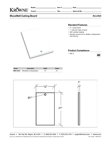Spec Sheet