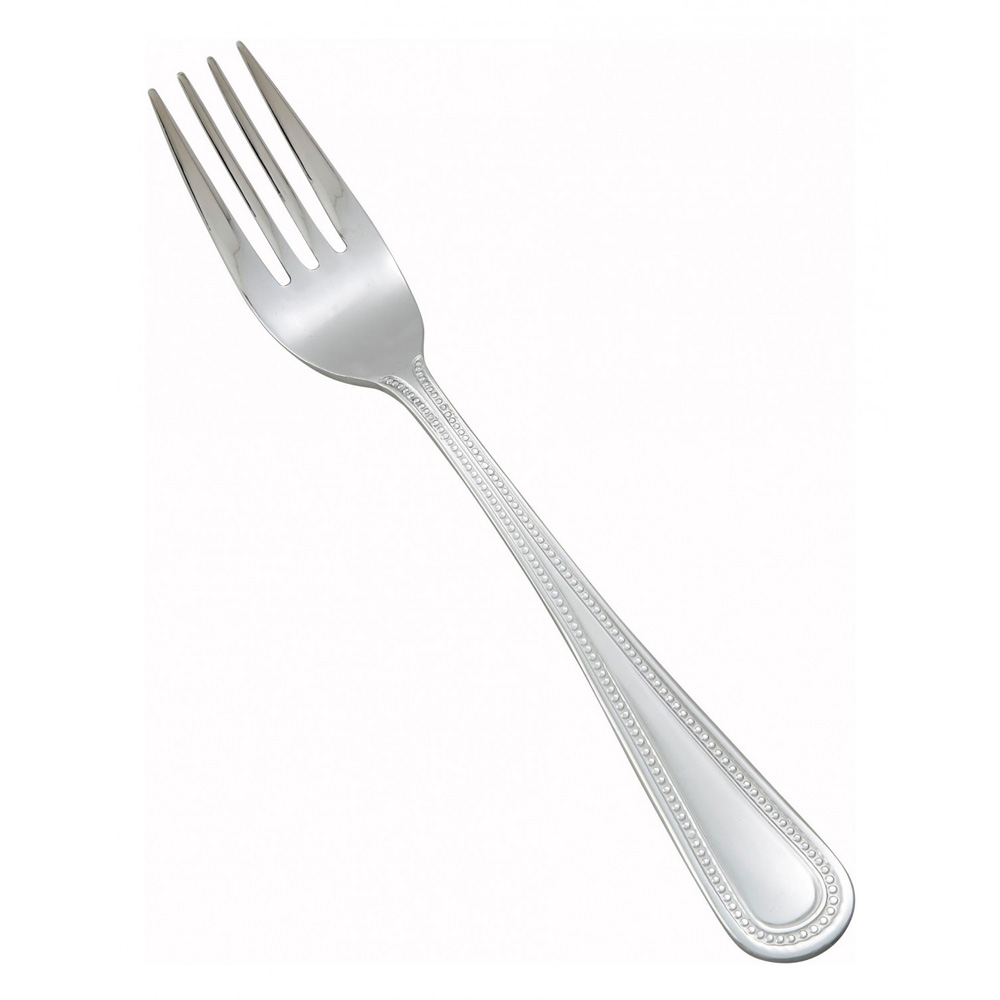 Winco 0005-06 6-1/4" Dots Flatware Stainless Steel Salad Fork