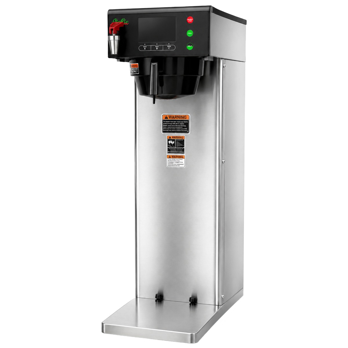 Itallia FUSO1-W Stainless Steel Automatic Coffee Brewer - Dual Voltage