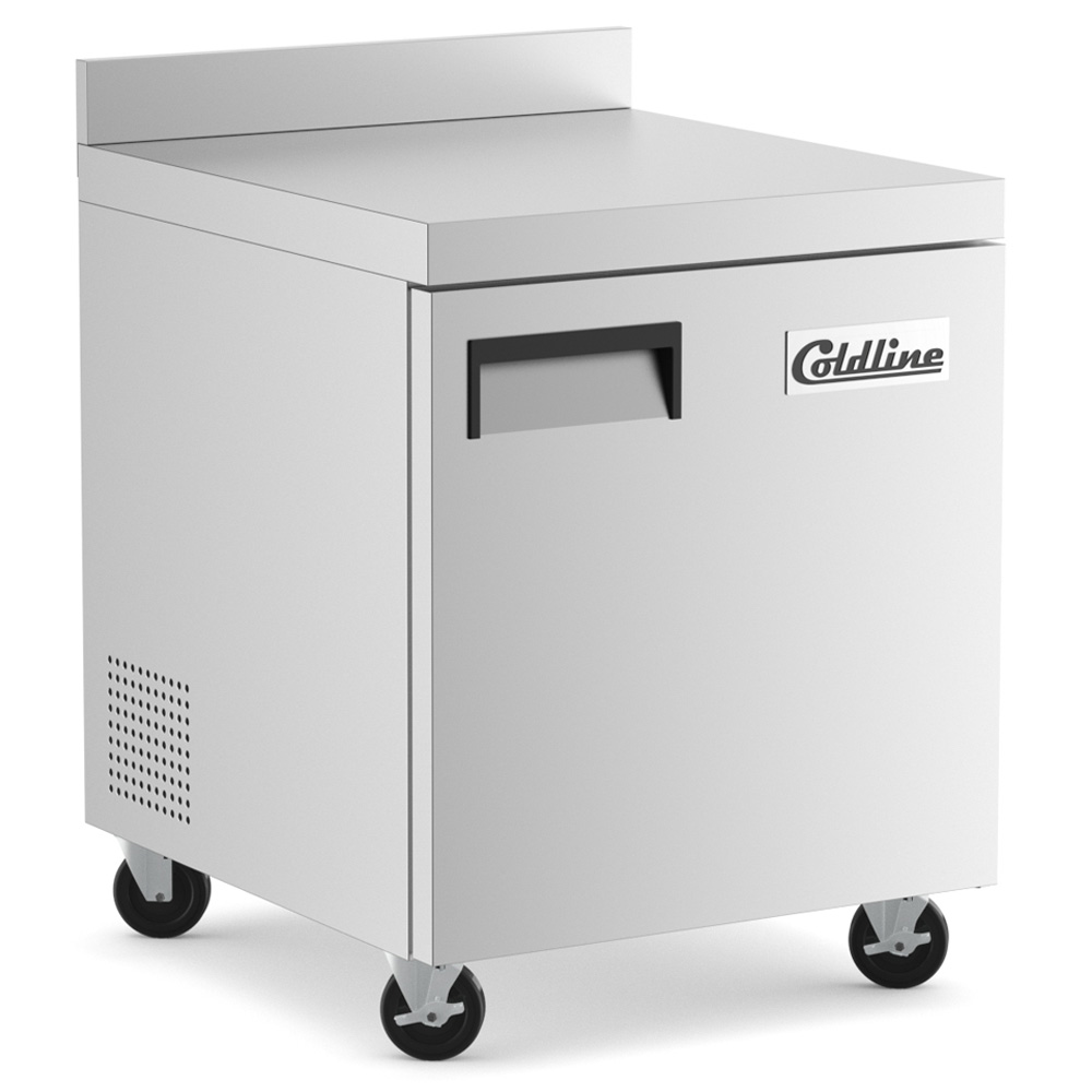 Coldline UC-27R-BS 27" Worktop Refrigerator with Backsplash