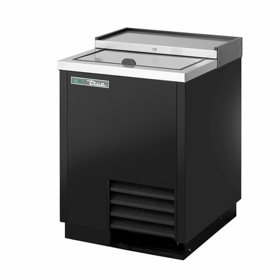 True TD-24-7-HC 24" Solid Slide Lid Deep Well Horizontal Bottle Cooler
