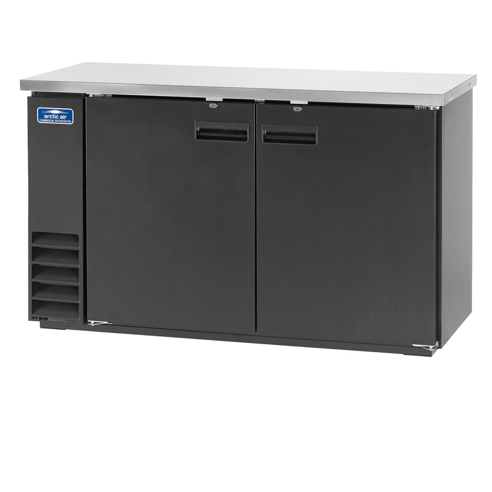 Arctic Air ABB60 61" Back Bar Cooler, 2 Solid Doors | 16.7 Cu. Ft.