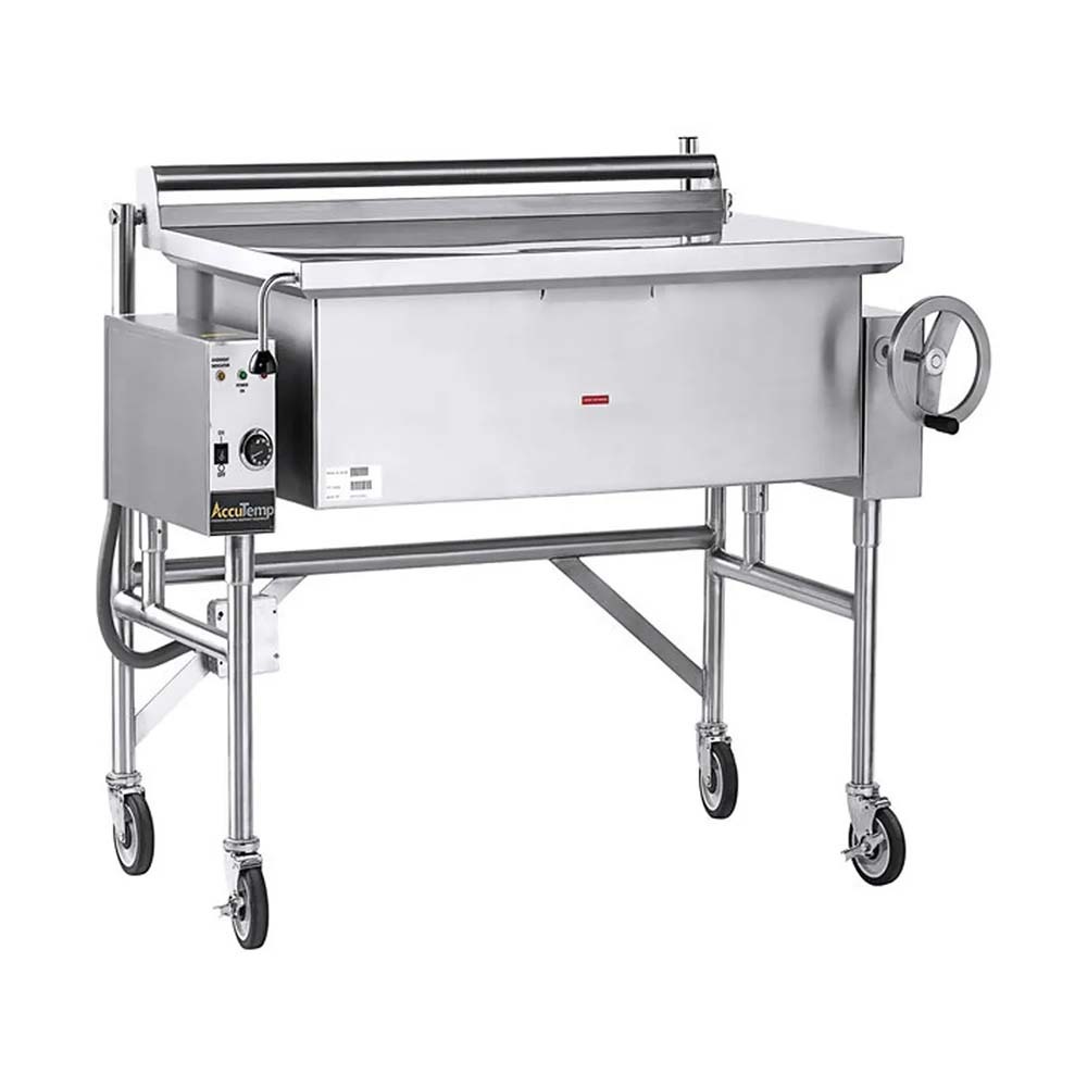 AccuTemp ALTGSE-40-QS Quick Ship Liquid Propane Gas 40 Gallon Tilting Skillet Braising Pan, 100,000 BTU