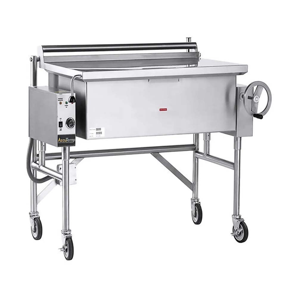 AccuTemp ALTGSE-40 Liquid Propane Gas 40 Gallon Tilting Skillet Braising Pan, 100,000 BTU