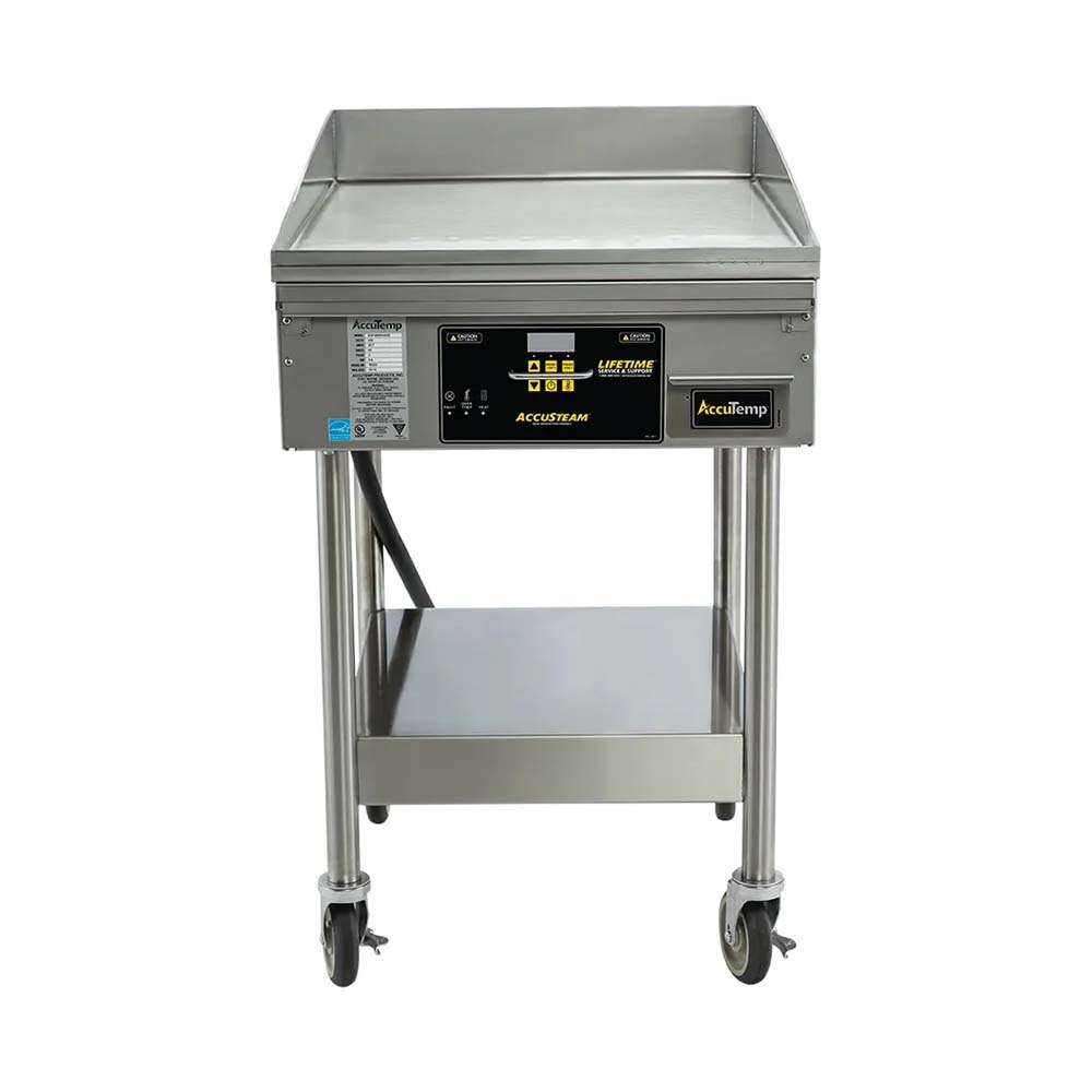 AccuTemp ETH2083A2450-S2 24" Electric Countertop Griddle with Stand Base