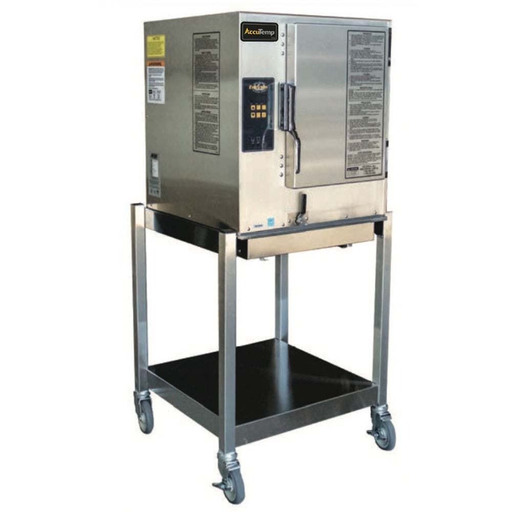 AccuTemp N61201E060 SGL Natural Gas 6 Pan Convection Streamer, with Stand
