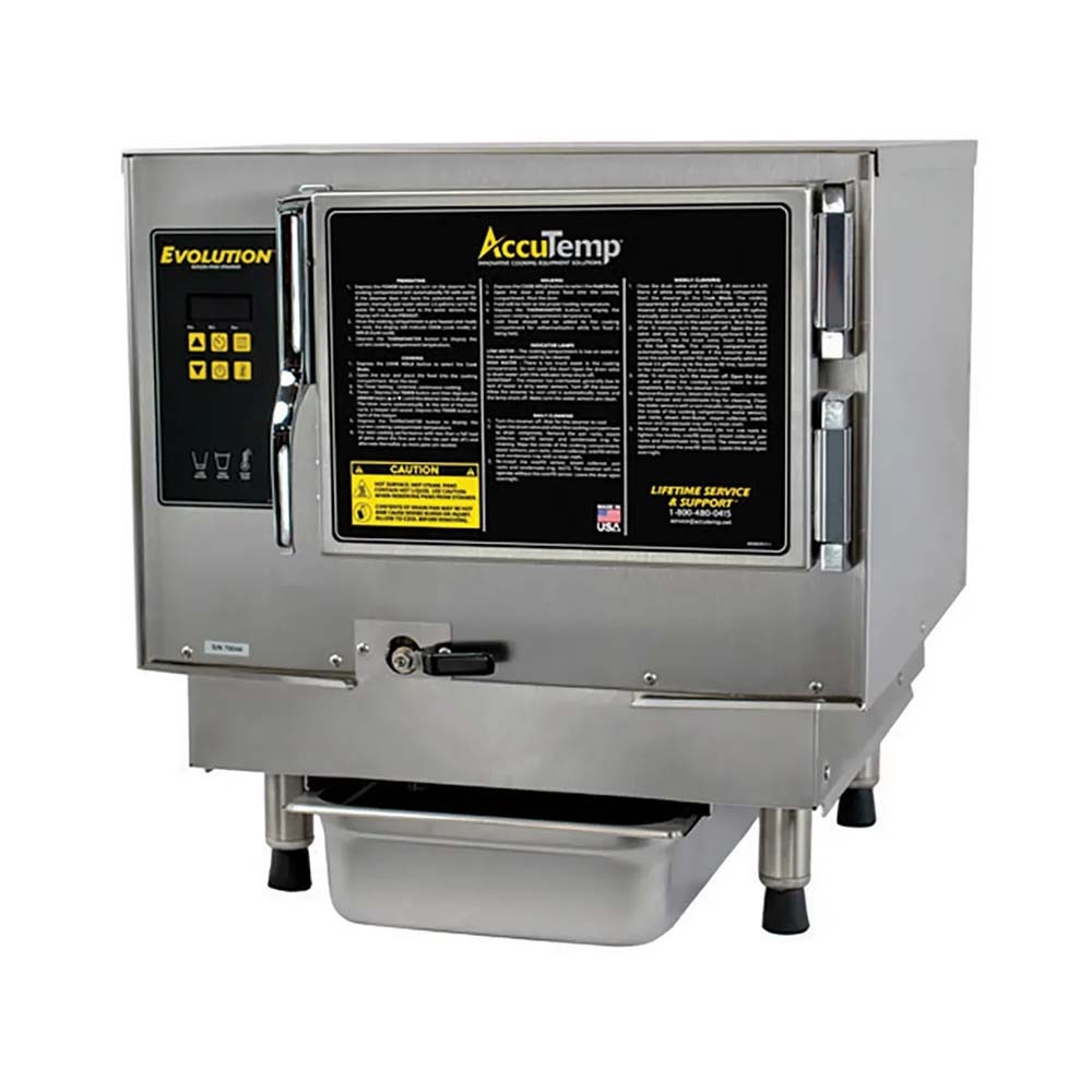 AccuTemp P31201D060  Liquid Propane Gas 6 Pane Boilerless Convection Countertop Streamer