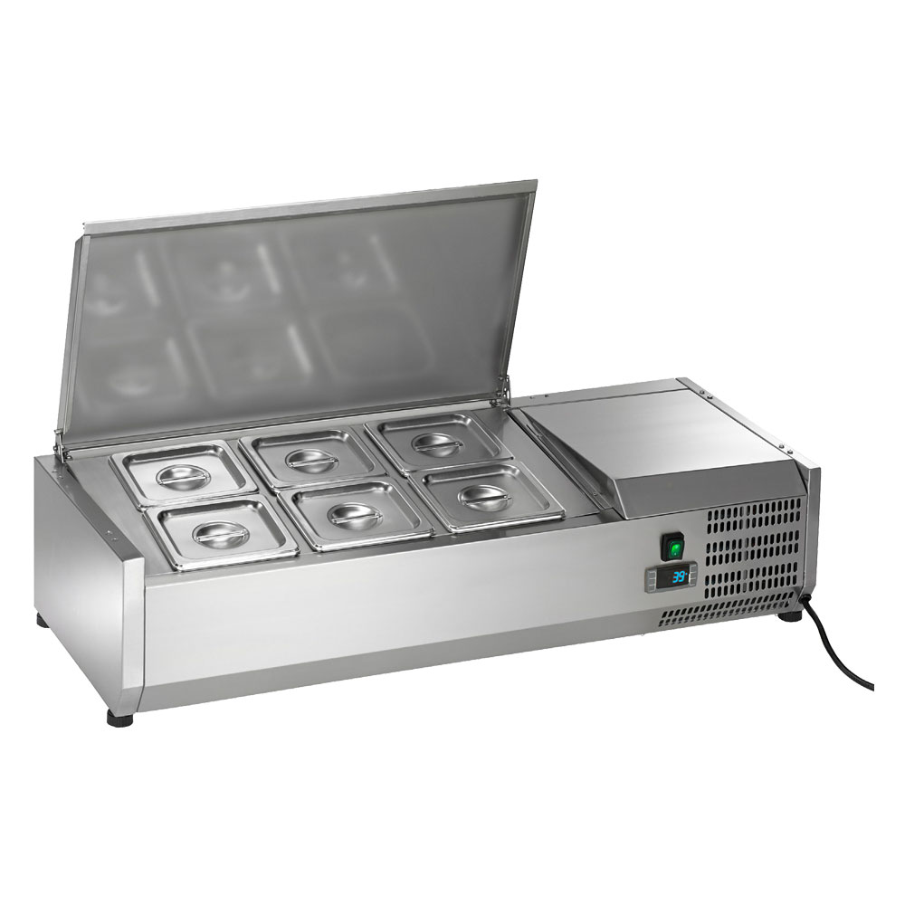 Arctic Air ACP40 40" Tabletop Salad Bar, (6) 1/6 Size Pans