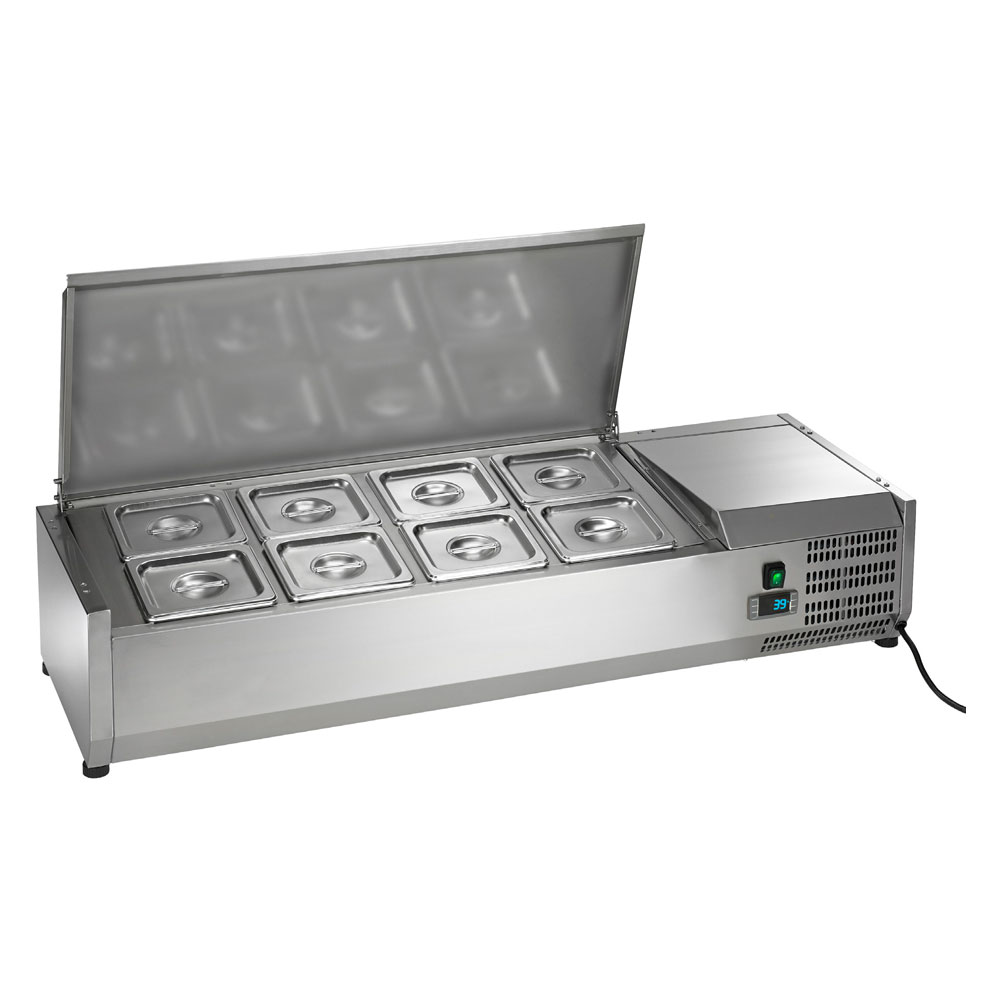 Arctic Air ACP48 47" Tabletop Salad Bar, (8) 1/6 Size Pans