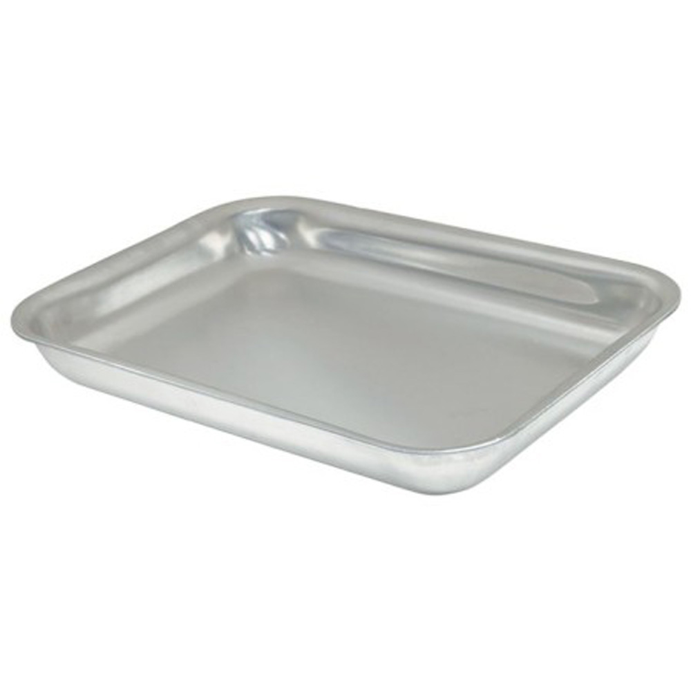 Winco ACVP-0608 Rectangular Aluminum Serving Tray, 6" x 8"