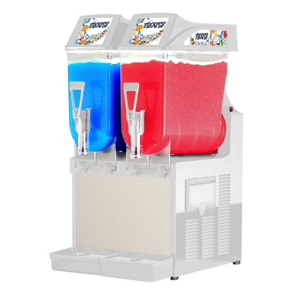 Ampto GRA-122 15" Two 3 Gallon Tanks Frozen Drink Granita Machine
