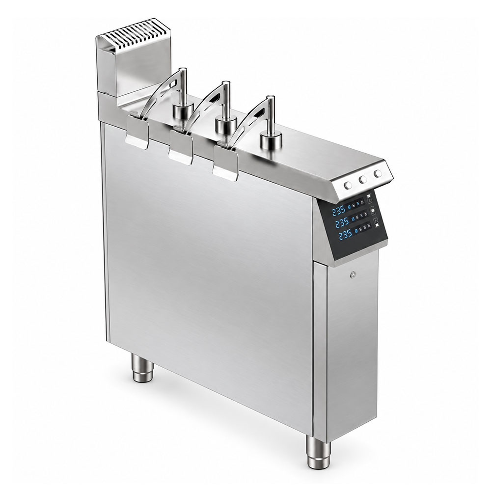 Ampto 90ACE20AP 8" Electric Pasta Cooker - 10.6 Gallons