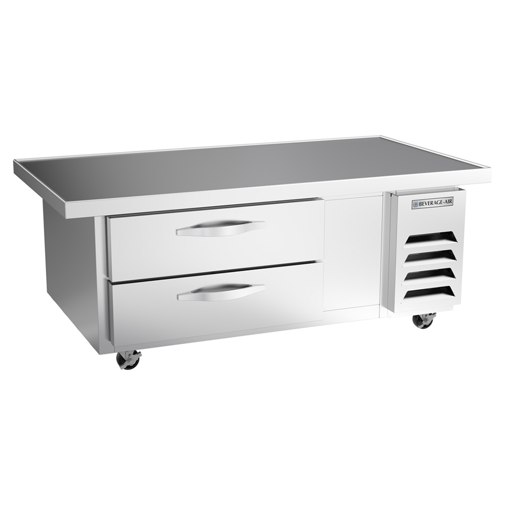 Beverage Air WTFCS52HC-60 60" Two Drawers Chef Base Freezer, 9.58 cu. ft.