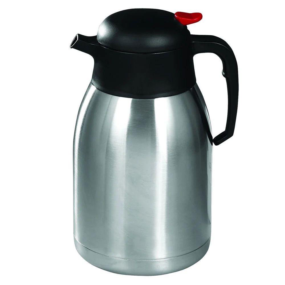 Winco CF-2.0 2 Liter Stainless Steel Coffee Carafe