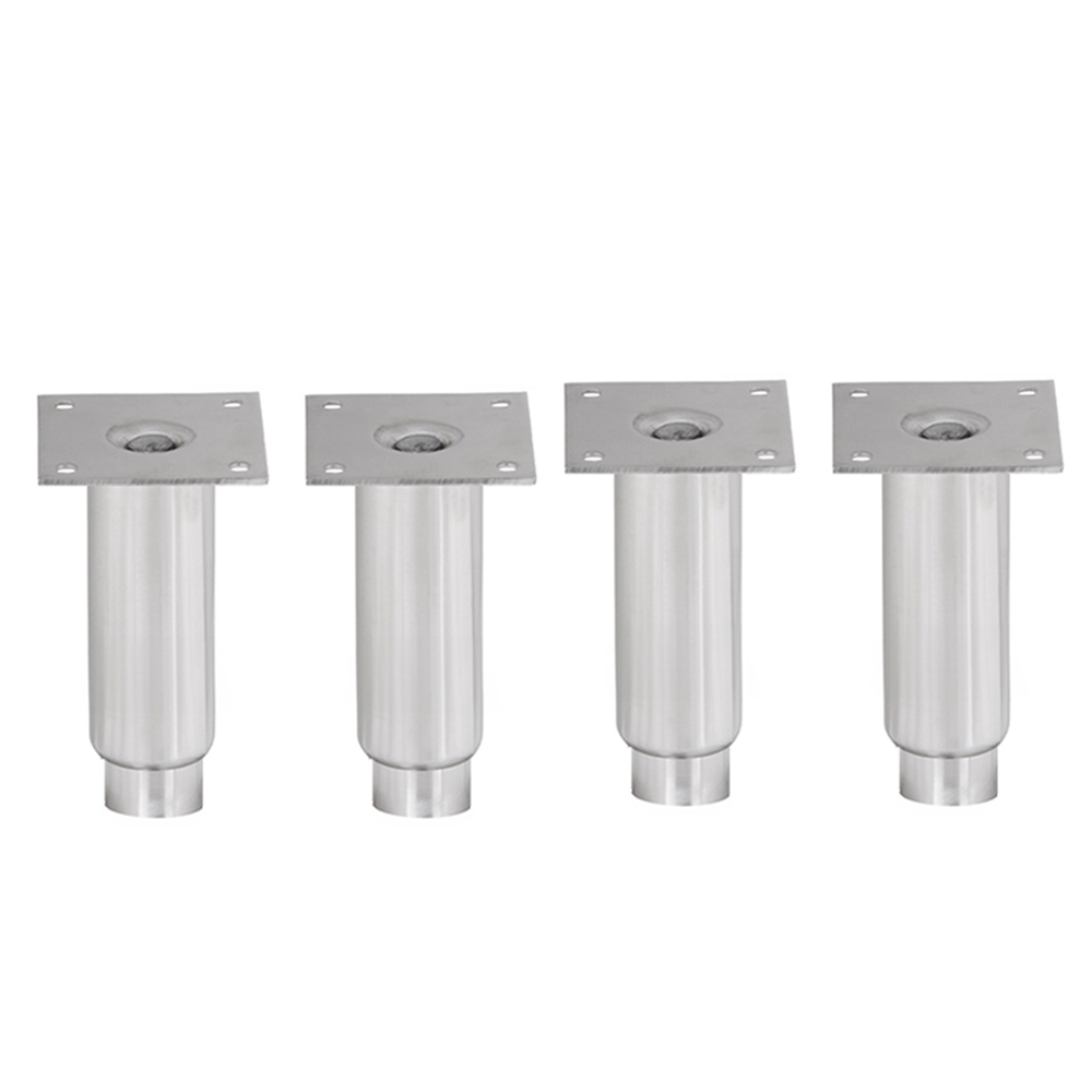 Cookline 6" Adjustable Stainless Steel Legs for Floor Fryers, Pasta Cookers, Set of 4