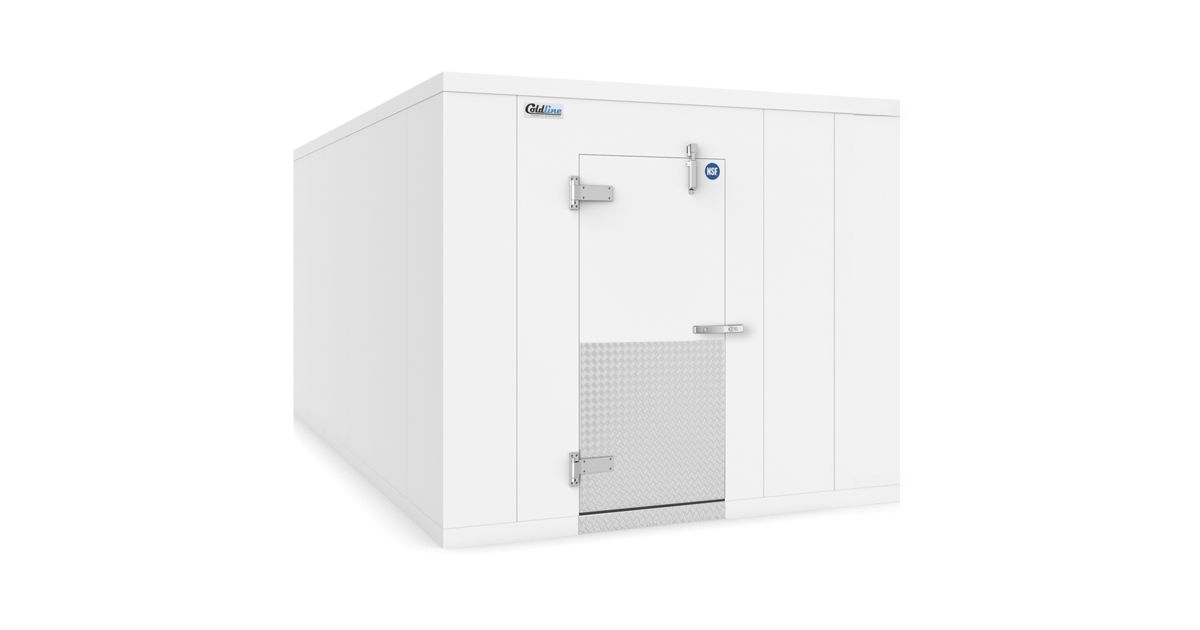 20 Walk In Freezer Coldline 10 x 20 Walk-in Freezer Box with Floor | Kitchenall