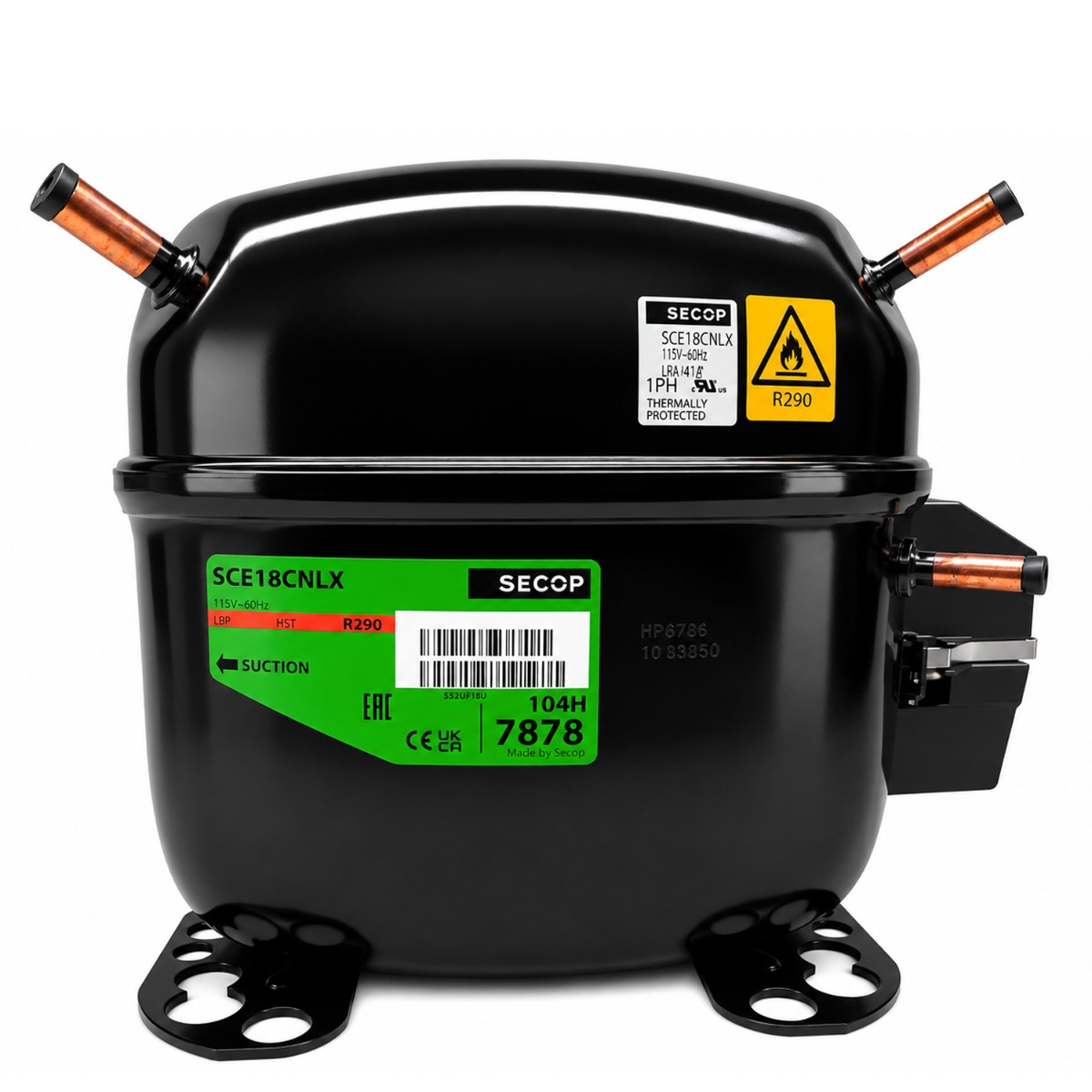 Secop SCE18CNLX Compressor - 115V, R290