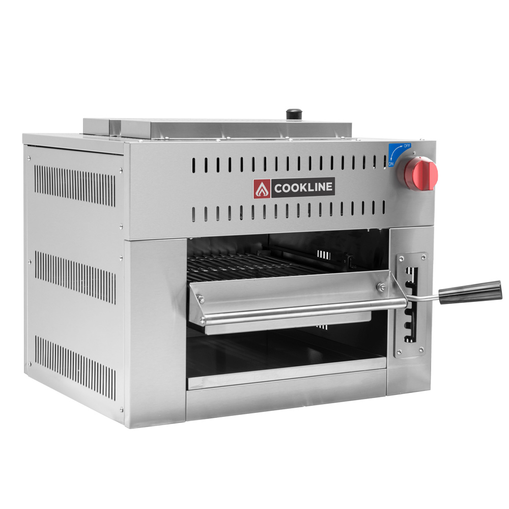 Cookline CSM-24-WM 24" Infra-Red Salamander Gas Broiler with Wall Mounting Kit