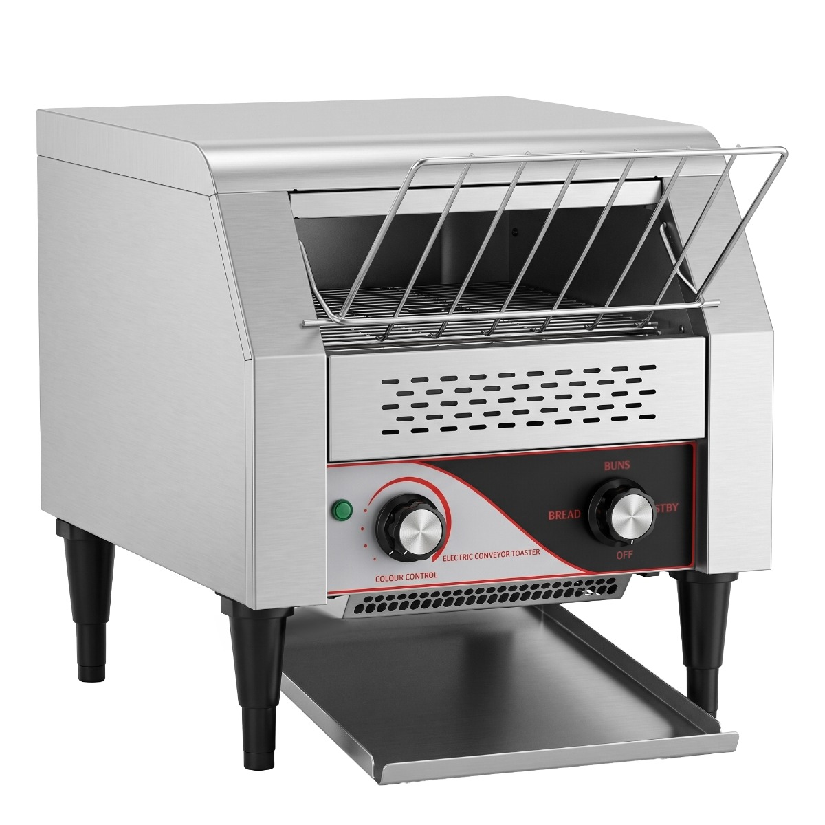 Cookline CT2 350 Slice Electric Conveyor Toaster Oven 3" Opening 