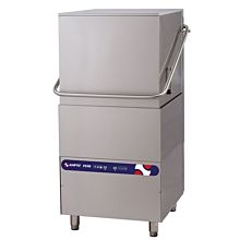 Ampto 1510 35" Hood Type High Temperature Dishwasher - 30 Racks/Hr