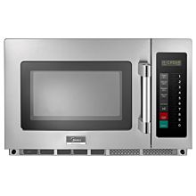 Midea 2134G1A 22" Commercial 2100 Watts Heavy Duty Microwave Oven and Stackable with (5) Power Levels - 1.2 Cu. Ft.