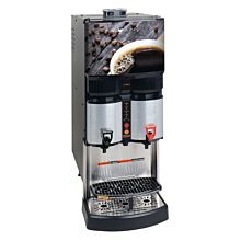  2 Product Liquid Coffee Ambient Dispenser with 3/16