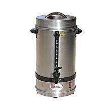 Town Food 39109 Heavy Duty Stainless Steel Coffee Maker Percolator Urn - 49 Cups Capacity