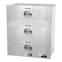 Toastmaster 3C80AT09 29" Built-In 3 Drawer Warmer - 120V, 1350W