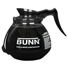 Bunn 42400.0203 3-Pack 64 oz. Black Handle & RFID Glass Coffee Decanter