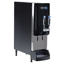 Bunn 10" Nitron Countertop Cold Draft Coffee Dispenser with 2 Flavors (1 Nitro & 1 Still), Black Door & Scholle Valve