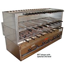 Old Hickory CH60-LP 72" Commercial Churrasco Rotisserie Grill - Liquid Propane Gas