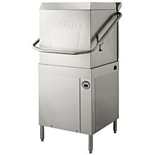 Hobart AM16-BASX-2 36" Electric Door Type Dishwasher Stainless Steel Tank with 60 Rack/Hour and Booster Heater, 208-240V