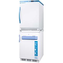 Summit ARS6PV-VT65MLSTACKMED2 24" Wide All-Refrigerator/All-Freezer Combination