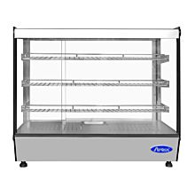 CHDS-53 27" Stainless Steel Heated Countertop Display Cases - 5.3 Cu.Ft.