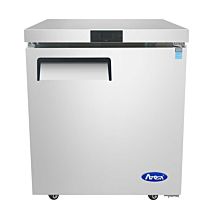 Atosa MGF8405GR 27" Reach-In Undercounter Freezer With Rear-Mounted Self-Contained Refrigeration , 1 hinged solid door