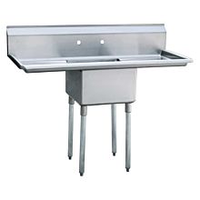 Atosa MRSA-1-D 54" MixRite Stainless Steel One Compartment Sink 