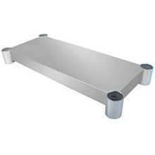 BK Resources SVTS-1872 72"W x 30"D Galvanized Steel Work Table Undershelf