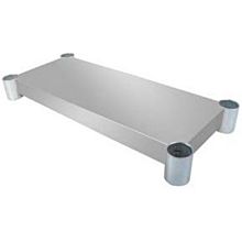 BK Resources SVTS-3024 Additional Stainless Steel Undershelf for 24 x 30 Work Table
