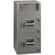 Blue Air BSD2EE Two Door Depository Safe with Electric Lock