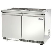Coldline CBT-48 48" Stainless Steel Refrigerated Salad Bar, Buffet Table with Pan Cover