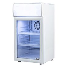 Migali C-02RM-HC 16" Countertop Top Display Merchandiser Refrigerator
