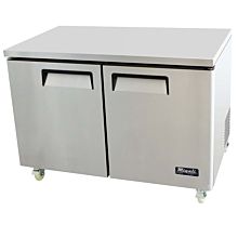 Migali C-U48R-HC 48" Undercounter Work Top Refrigerator - 12 Cu. Ft.