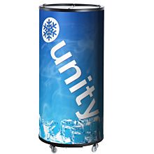 Unity S-BR2 Cold Drink Barrel Merchandiser Refrigerator - 2 Cu.ft