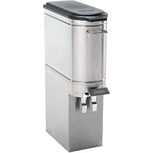 Grindmaster GTD3-C 3-Gallon Oval Stainless Steel Iced Tea Dispenser w/ Grindmaster Valve Designed for One Hand Operation