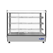 Atosa CHDS-53 27" Stainless Steel Heated Countertop Display Cases - 5.3 Cu. Ft.