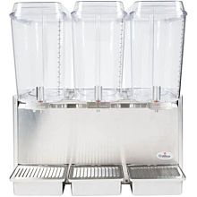 Crathco D35-3 25.5" Pre-Mix Cold Beverage Dispenser w/ (3) 5 gal Bowls, 115v
