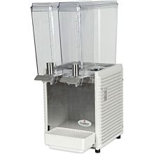 Crathco E29-4 11.25" Mini-Twin Pre-Mix Cold Beverage Dispenser w/ (2) 2.4 gal Bowls, 115v