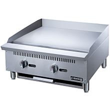  Gas Countertop Two Burner Heavy Duty Griddle with 1