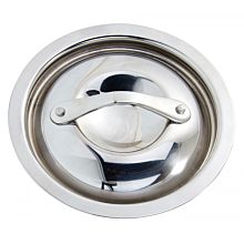 Winco DCL-35 Tri-Ply Stainless Steel Lid for 3-1/2" DCSP Mini Sauce Pans