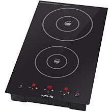 Eurodib DDI3100 Countertop Induction Range with Double Burner and Soft Touch Display
